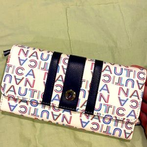 New Nautica long wallet
